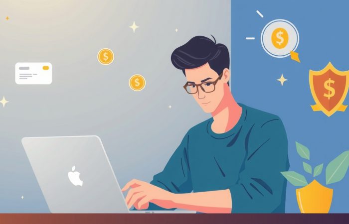 студент получает онлайн-займ на обучение через смартфон